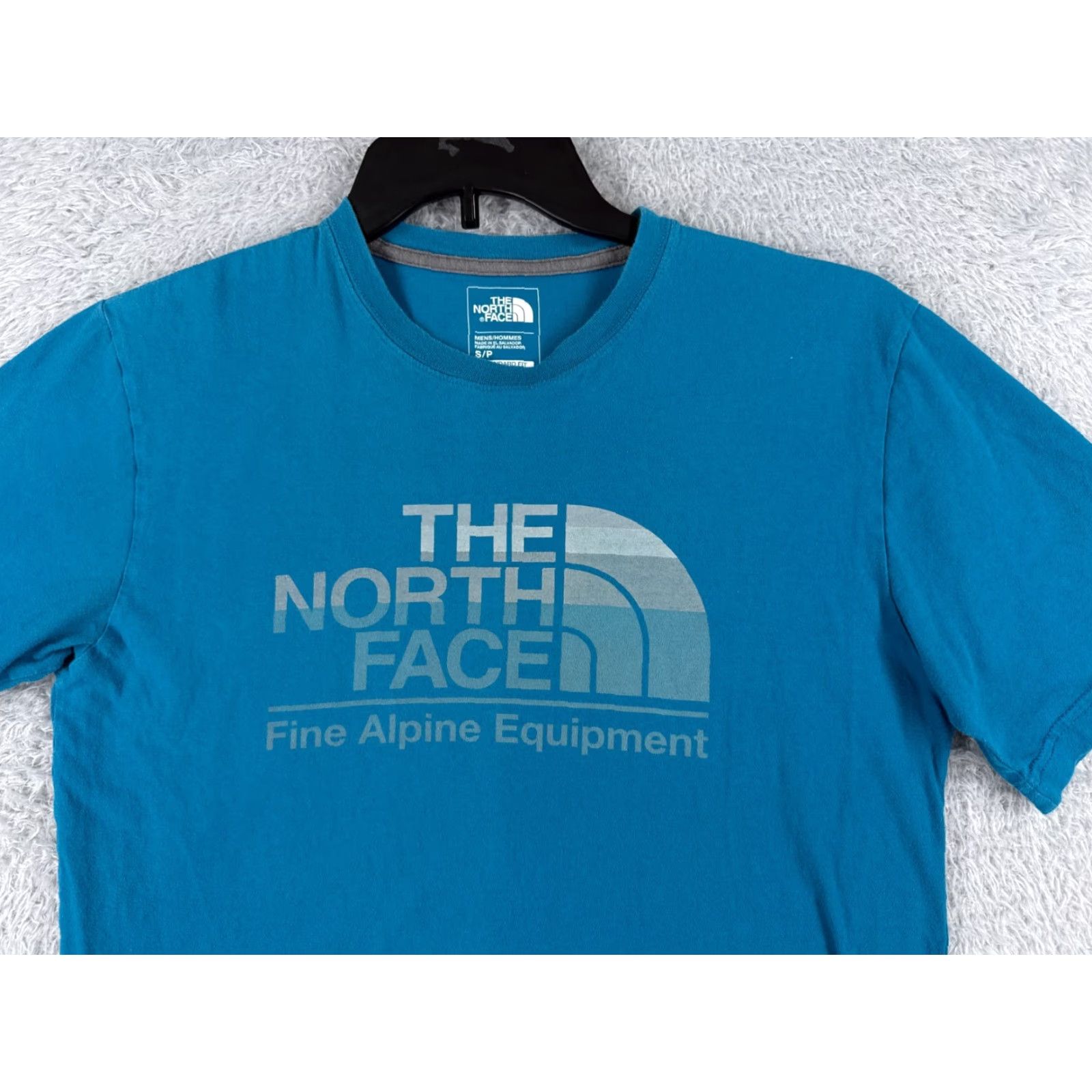 The North Face The North Face Shirt Men S Blue Short Sleeve Crew Neck Logo All Seasons Breathable Regular Fit Size US S / EU 44-46 / 1 - 4 Thumbnail
