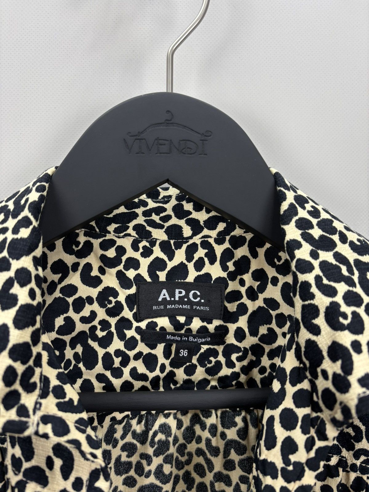 A.P.C. Womens jumpsuit dresses A.P.C Size 36 Color Brown Size XS / US 0-2 / IT 36-38 - 6 Thumbnail