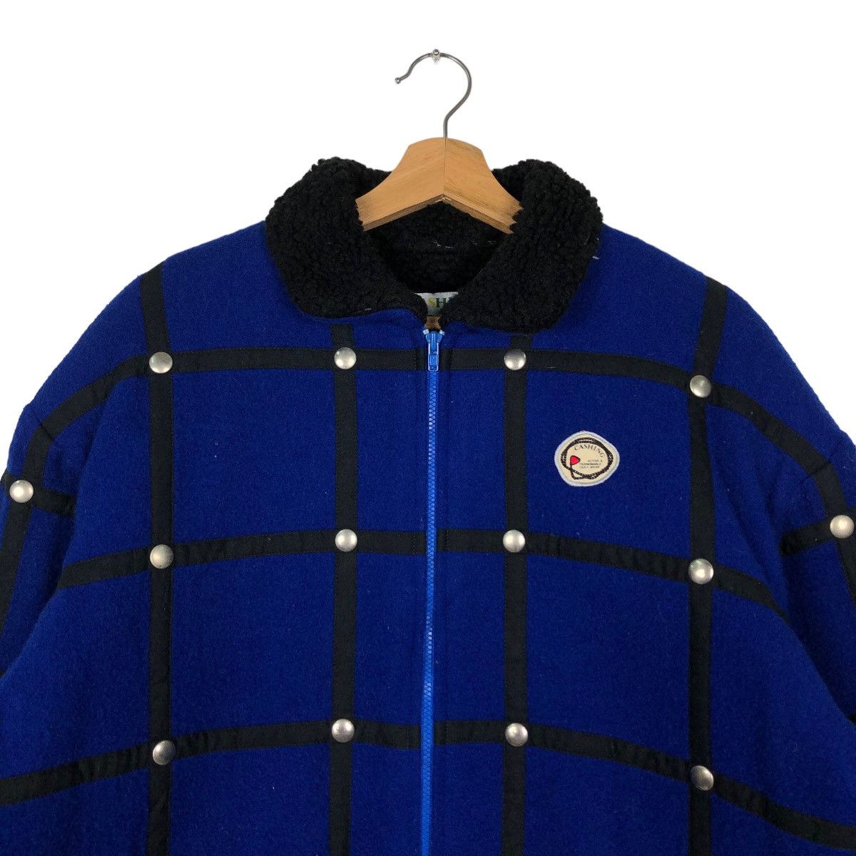 Japanese Brand 🔥90’s Vintage Wool Bomber Jacket Cashing Golf Sports Wear Size US L / EU 52-54 / 3 - 2 Thumbnail