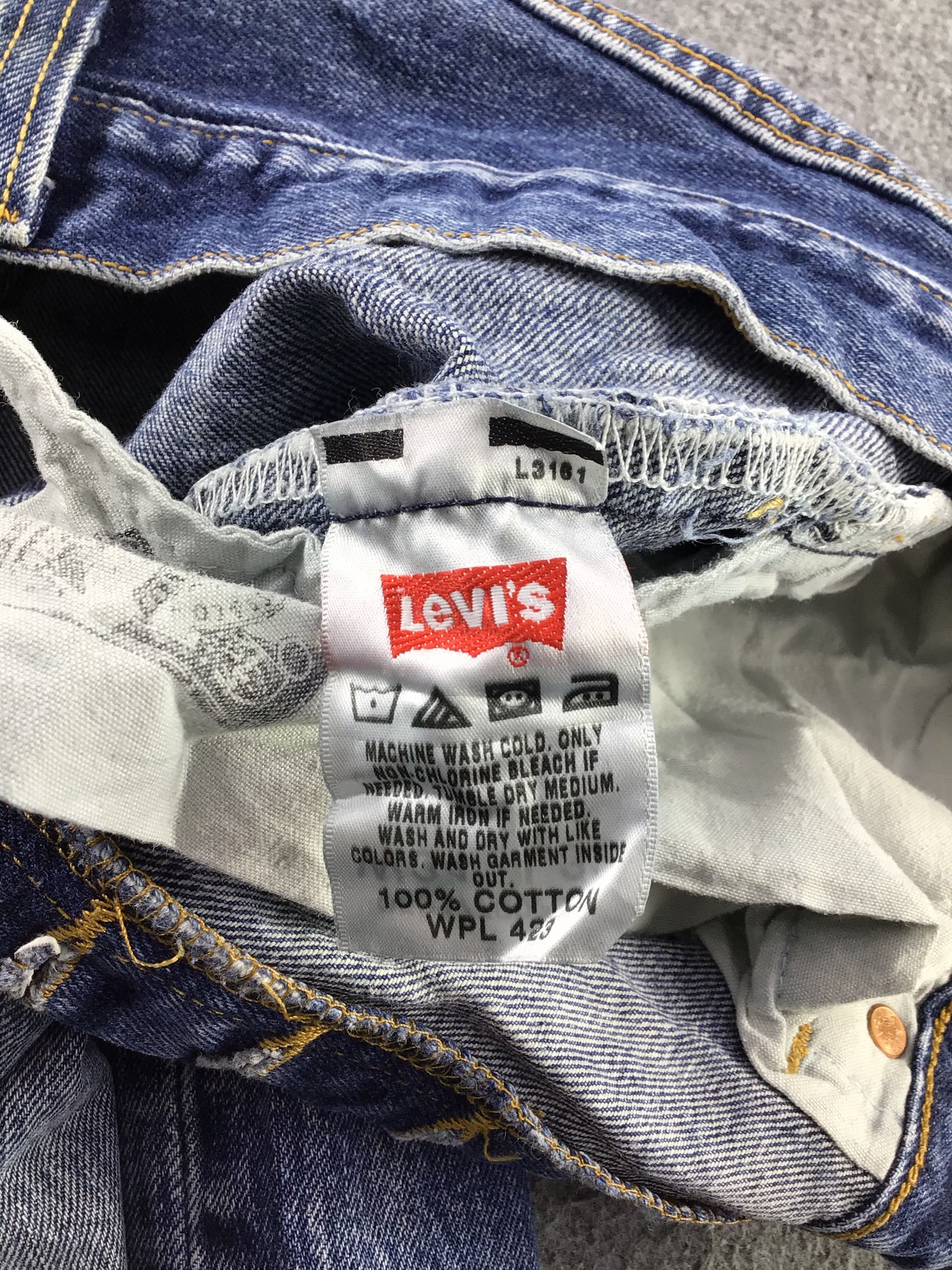 Levi's Vintage Levis 501 Jeans-JM272 Size US 34 / EU 50 - 9 Thumbnail