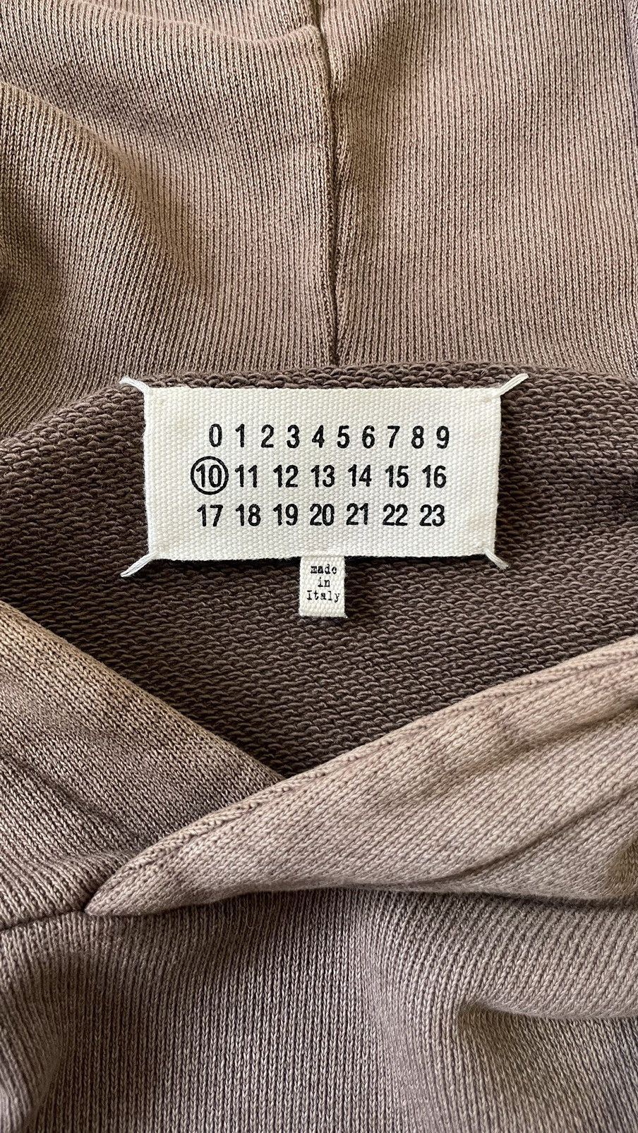 Maison Margiela S/S 19 Inside Out Seam Washed Cotton Hoodie Size US M / EU 48-50 / 2 - 5 Thumbnail