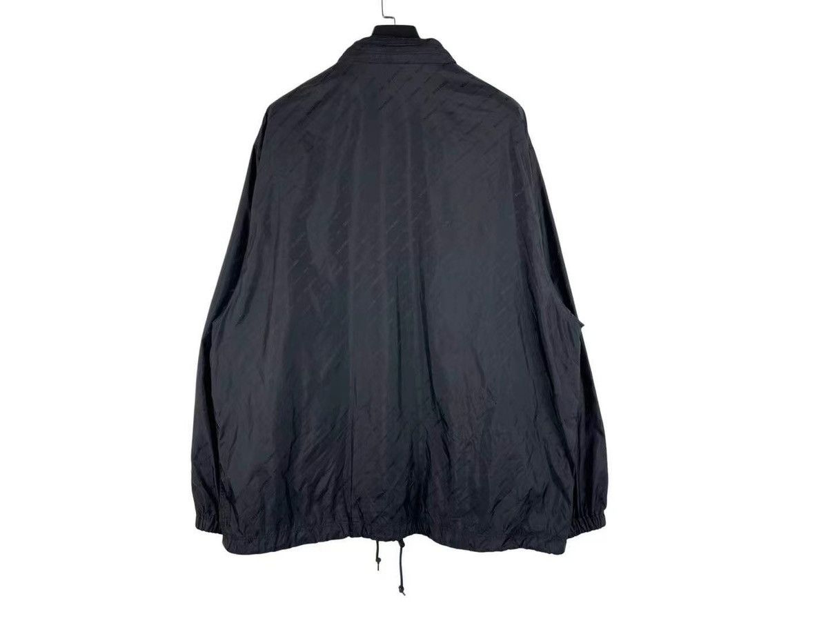 Balenciaga Balenciaga Monogram Prints Logo Hooded Jacket Size US S / EU 44-46 / 1 - 2 Thumbnail