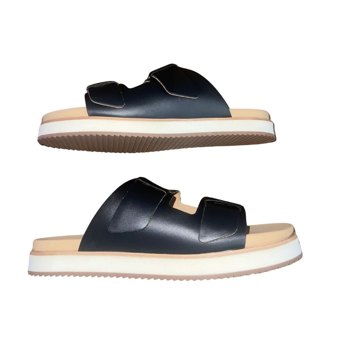 Nisolo Ella Go To Platform Slide Leather Sandal NWB Casual Comfort Size US 9 / IT 39 - 3 Thumbnail