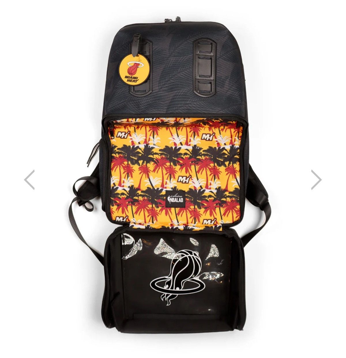 NBA × Other NBALAB The Shrine Co Sneaker Daypack Miami Heat Bag Backpack Size ONE SIZE - 7 Thumbnail
