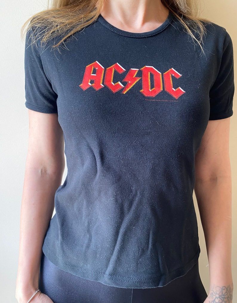 AC/DC Vintage 00's AC/DC T-shirt Size L / US 10 / IT 46 - 3 Thumbnail