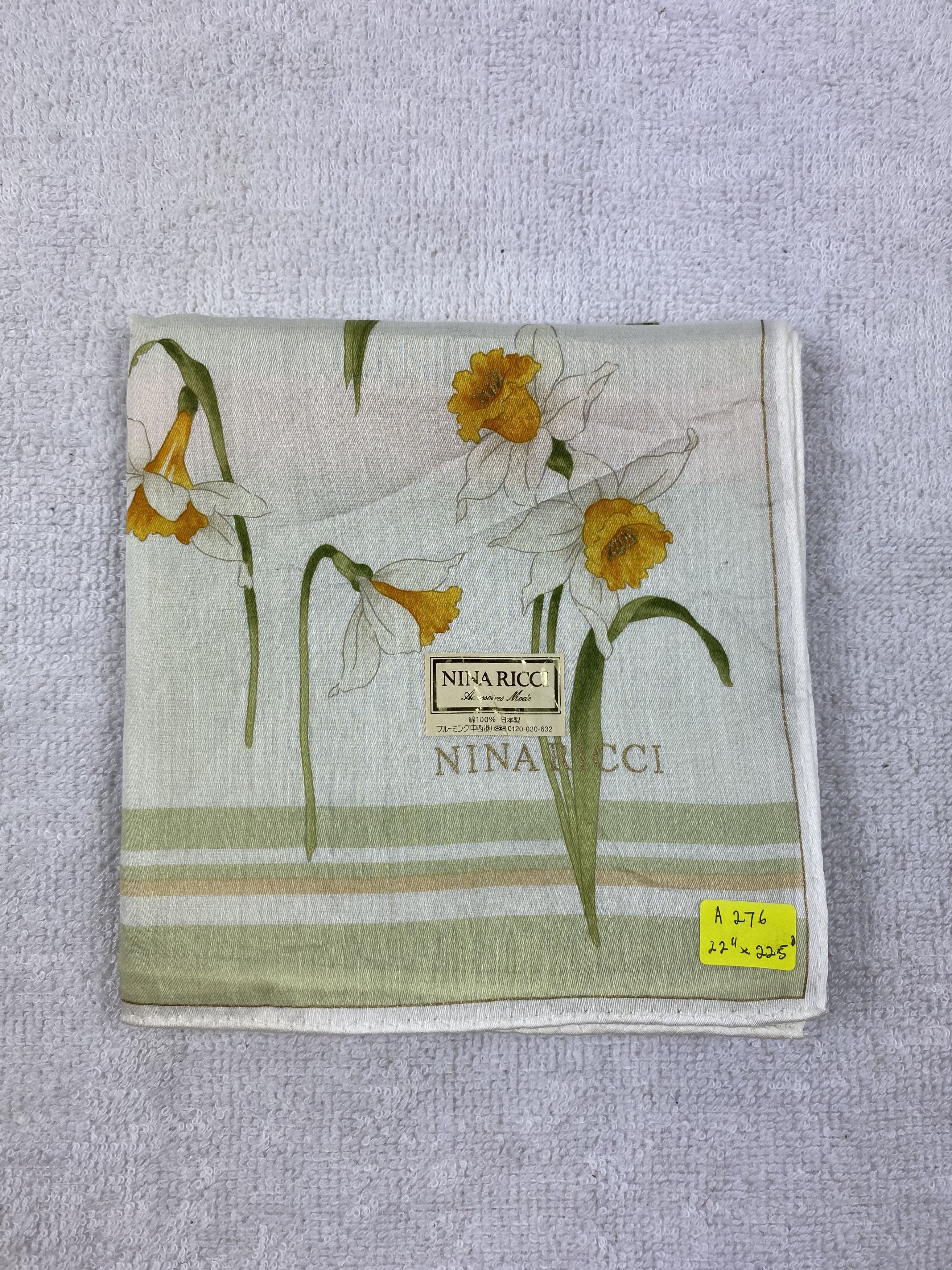 Nina Ricci × Vintage Nina Ricci Handkerchief / Bandana / Neckerchief Size ONE SIZE - 6 Thumbnail