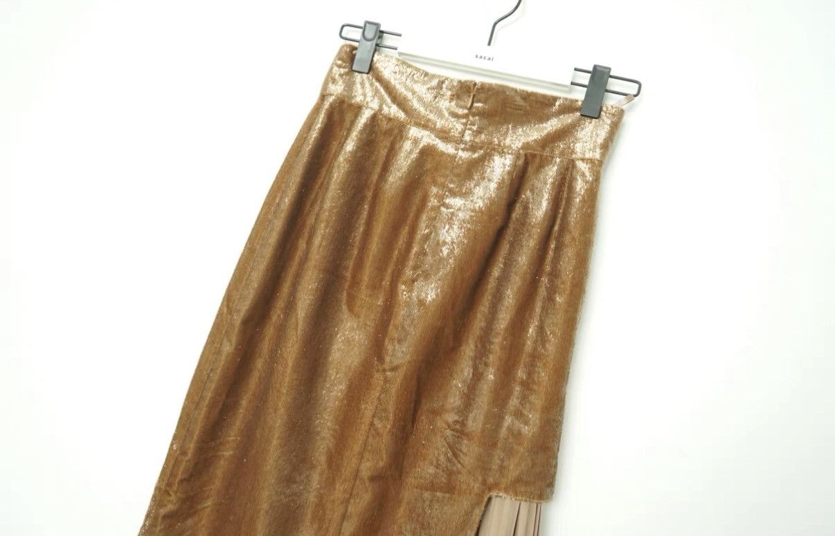 Christian Dada Christian Dada Fall/Winter Patchwork Pleated Skirt Size XXS / US 00 / IT 34 - 3 Thumbnail
