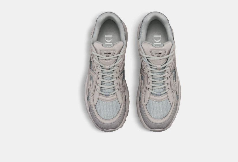 Dior × Stone Island o1w1db10325 3SN27 Low-Top Sneakers in Grey Size US 7 / EU 40 - 3 Thumbnail