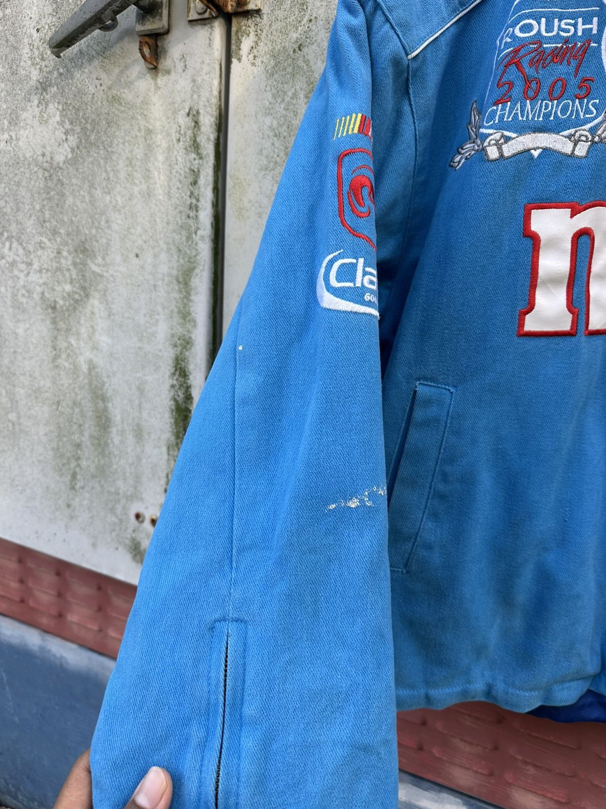 NASCAR 👹Vintage NASCAR M&Ms MATT KENSETH Bomber Jacket Size US M / EU 48-50 / 2 - 12 Thumbnail