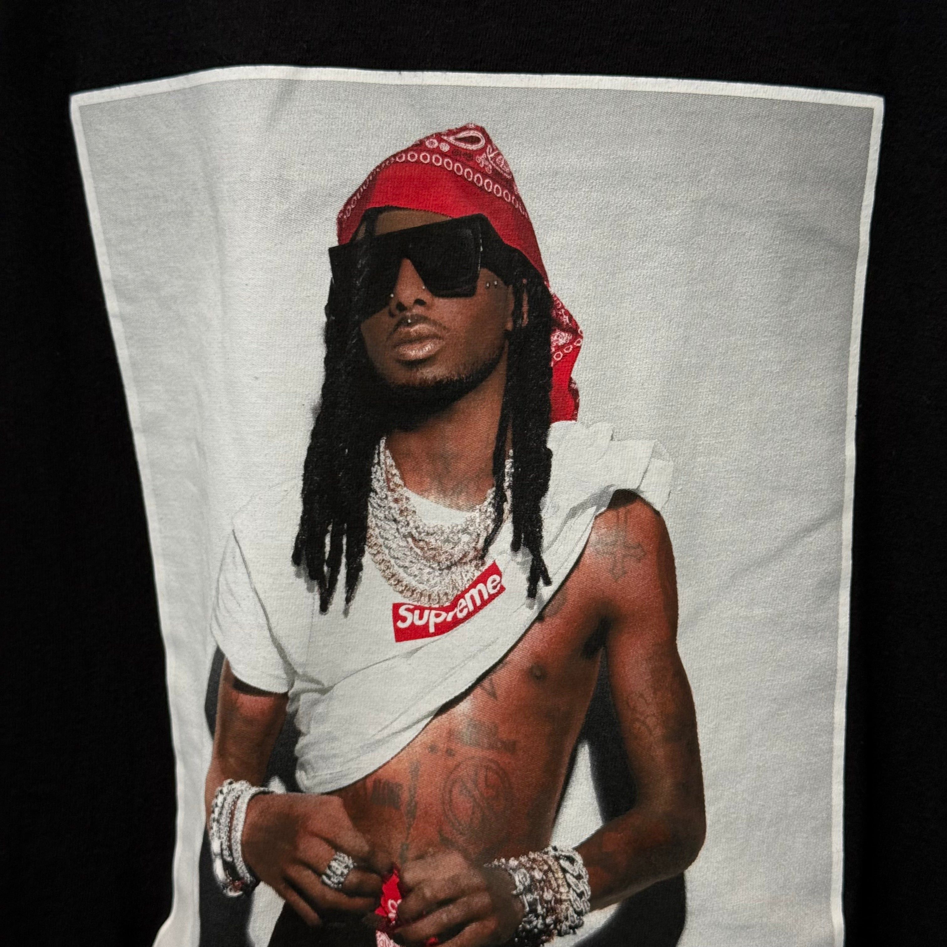Supreme Supreme Playboi Carti T-Shirt Black - Size XL Size US XL / EU 56 / 4 - 2 Thumbnail