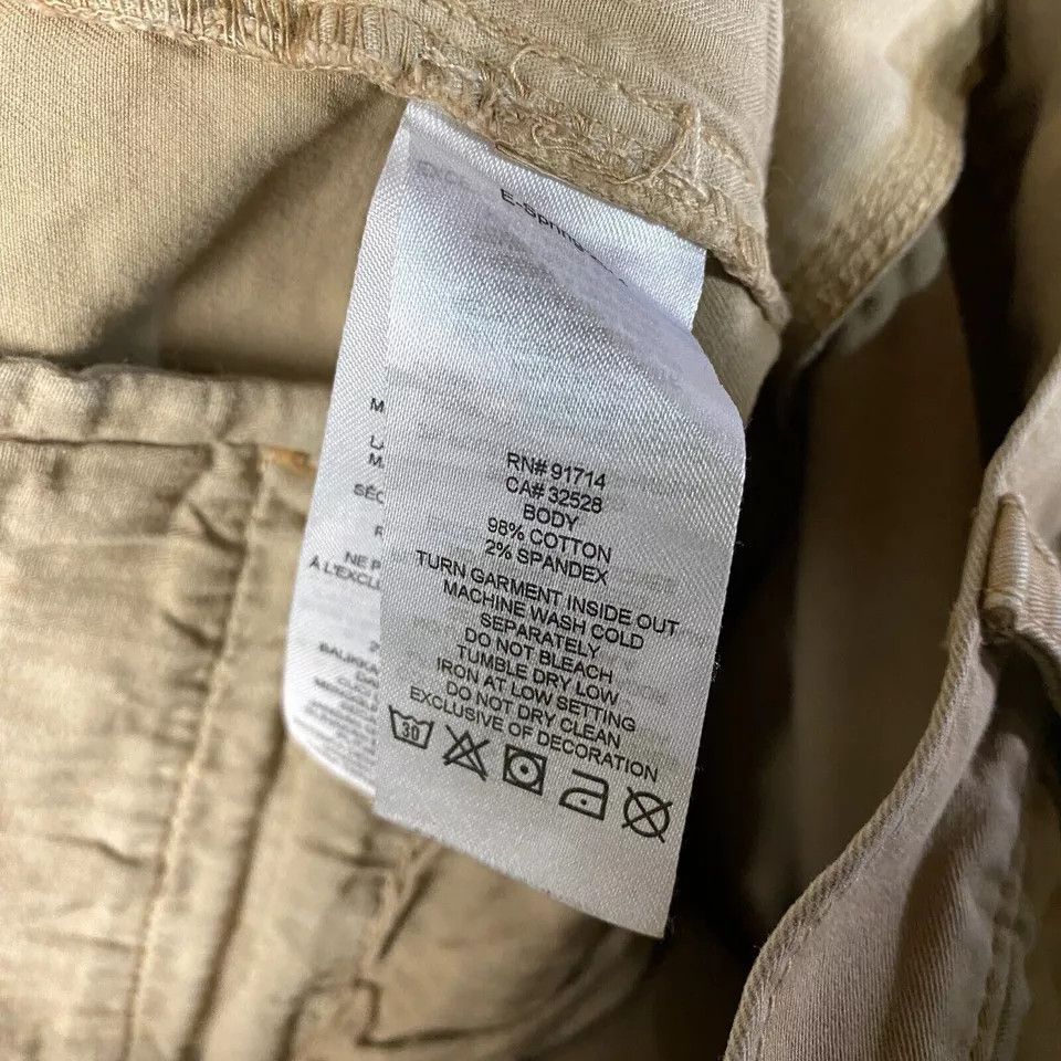 Armani Exchange Armani Exchange Chino Pants Women's 28 Boyfriend Beige Size 28" / US 6 / IT 42 - 9 Thumbnail