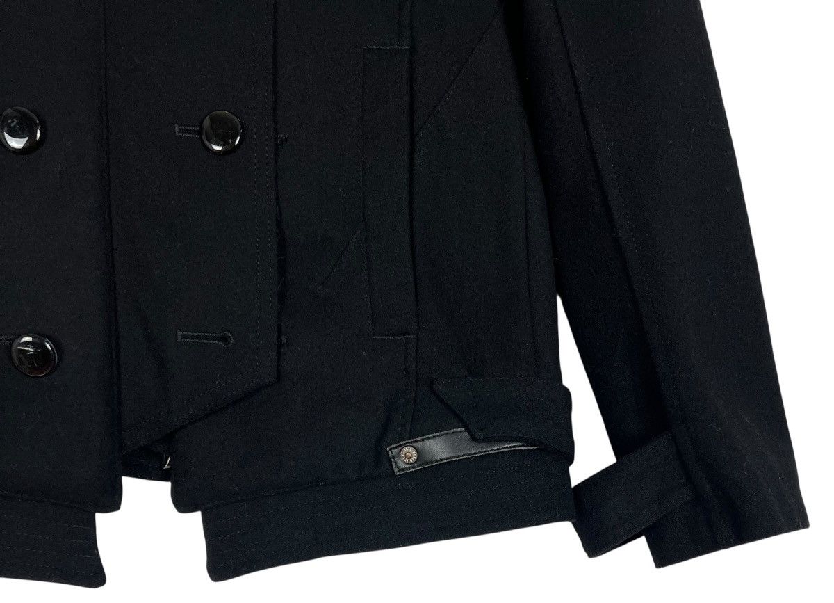 PPFM Vintage PPFM Double Breasted Wool Jacket Military Coat Size US M / EU 48-50 / 2 - 6 Thumbnail