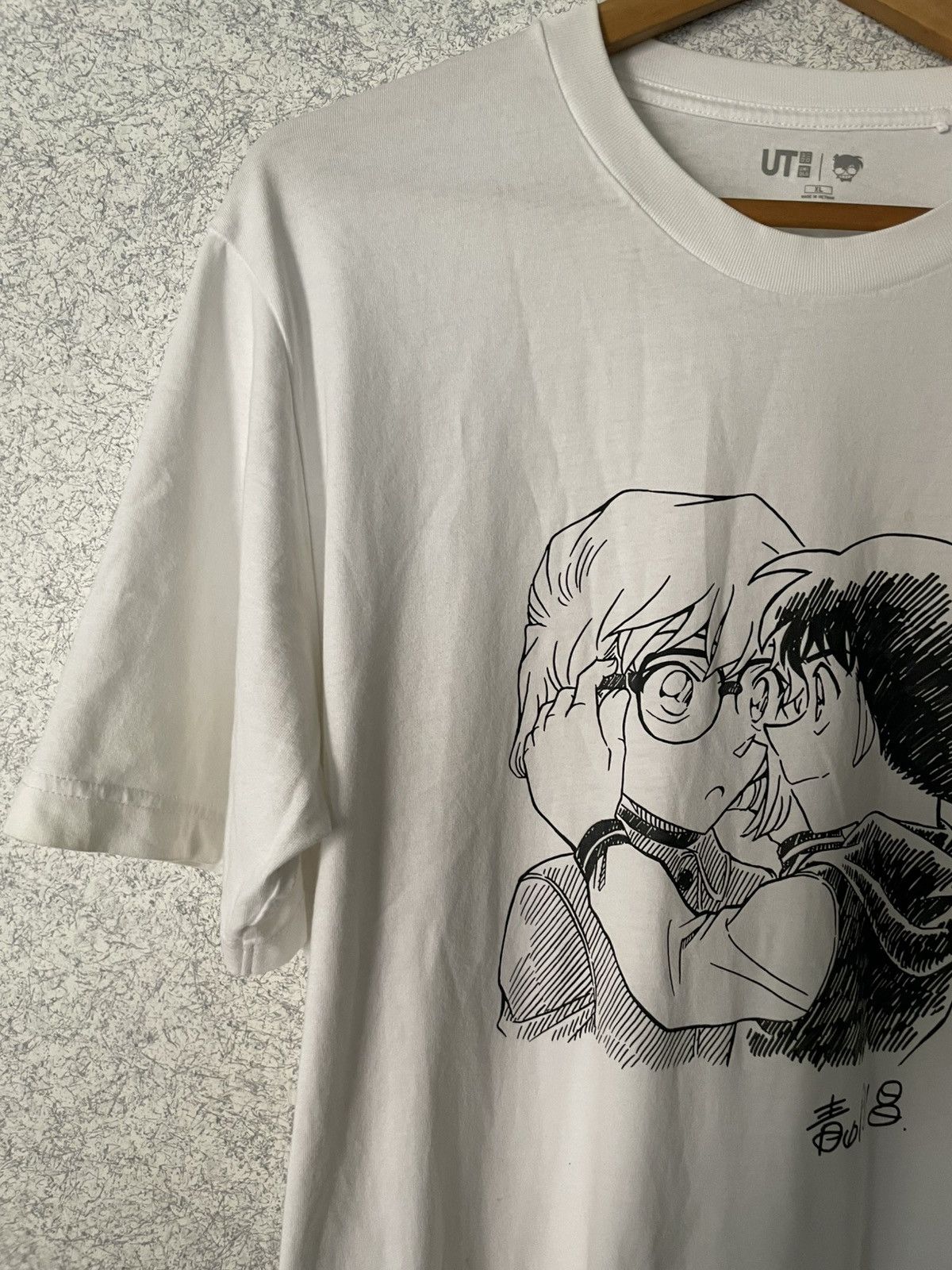 Anime × Japanese Brand DETECTIVE CONAN ANIME x UNIQLO Ai Haibara Tee Shirt Size US XL / EU 56 / 4 - 6 Thumbnail