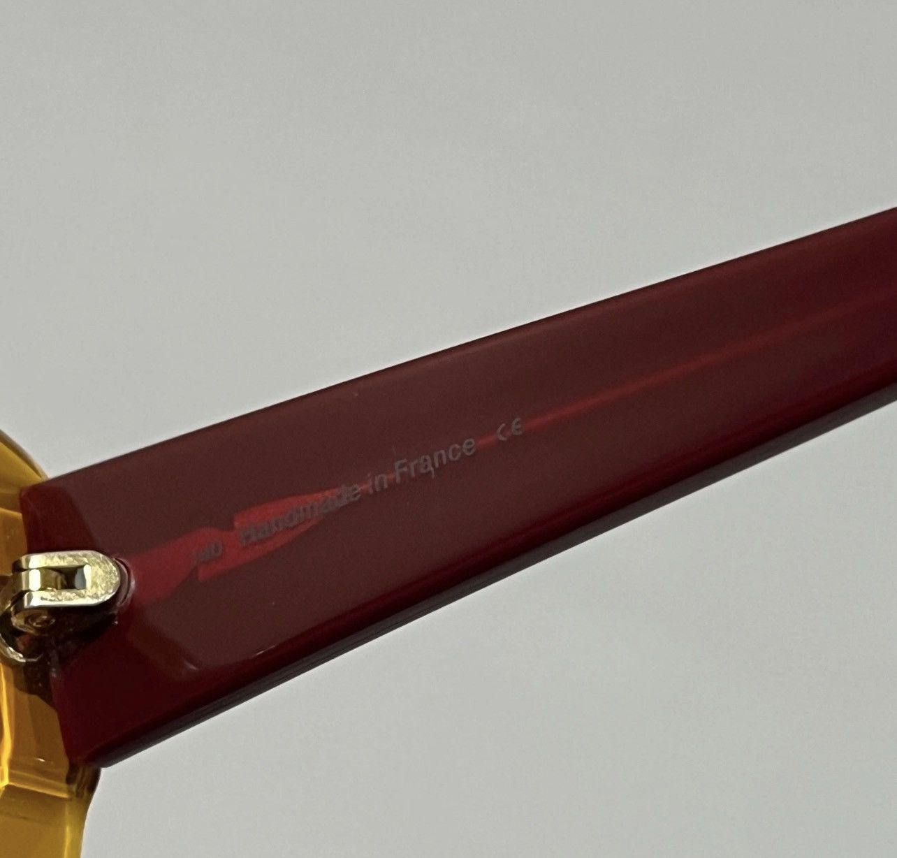 Cartier Cartier Paris Maroon Gradient Full Rim Cat-Eye Sunglasses Size ONE SIZE - 7 Thumbnail