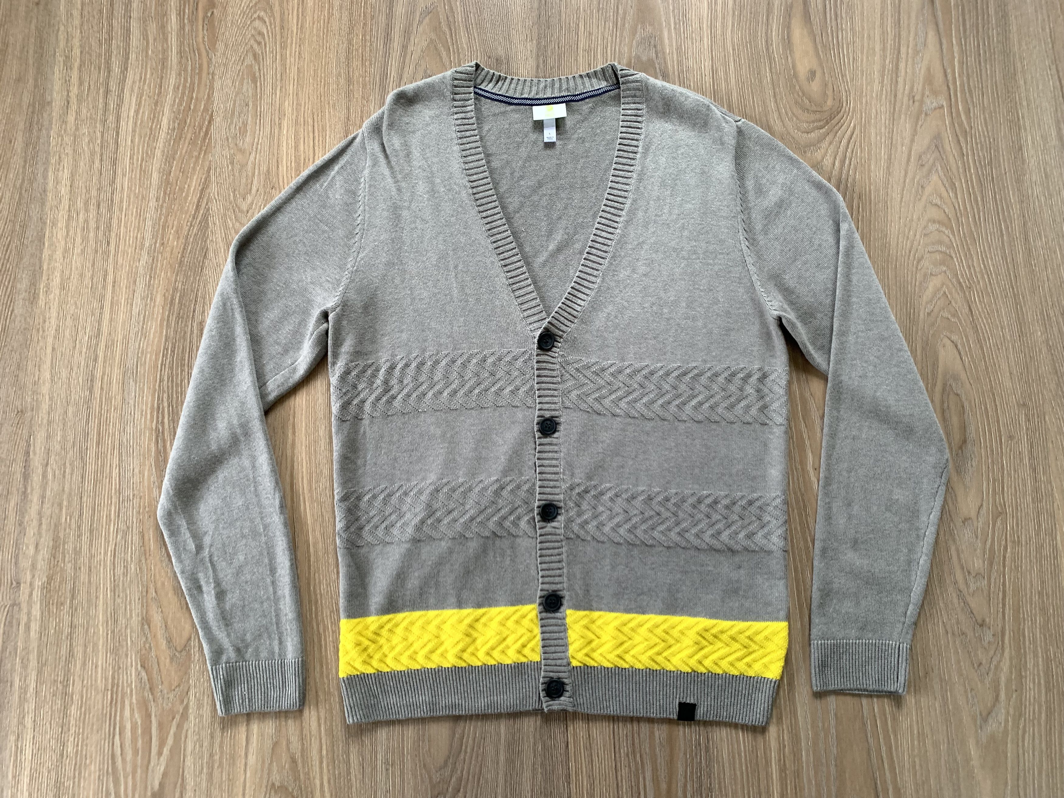 Adidas × Designer Rare Adidas Neo Knit Cotton Cardigan Size US L / EU 52-54 / 3 - 2 Thumbnail