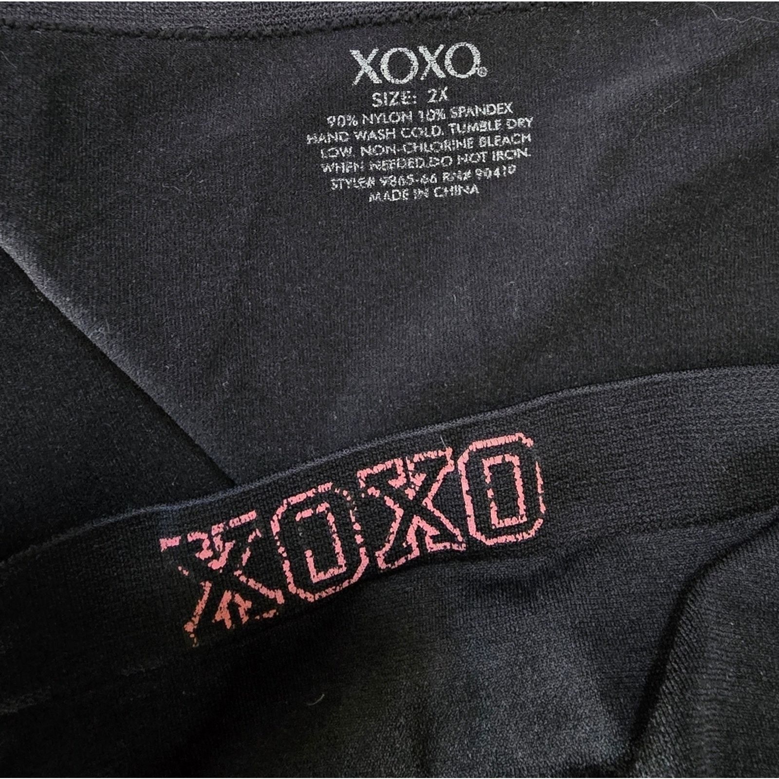 XOXO Black | XOXO | Side Slit Seamless Boyshort Size ONE SIZE - 3 Thumbnail