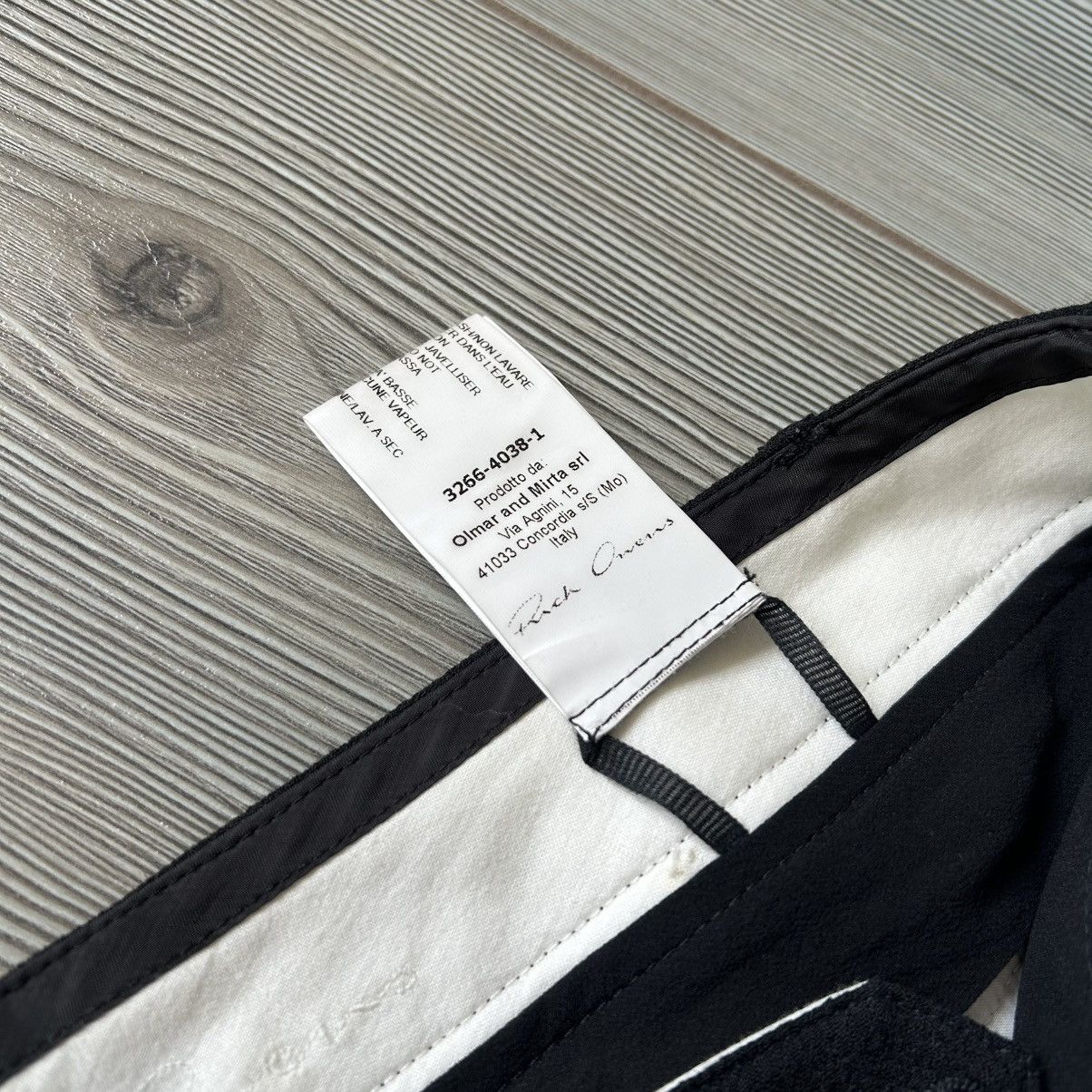 Rick Owens Rick Owens Astaire Wool Trousers Size US 31 - 14 Thumbnail