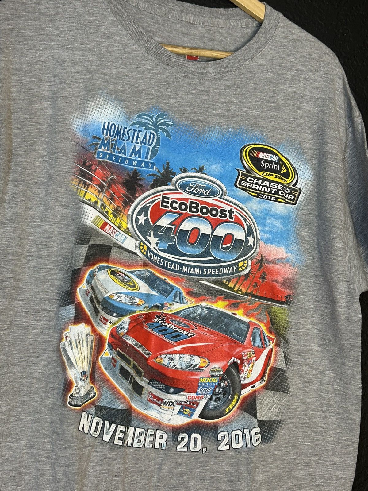 NASCAR 2016 Sprint Cub Nascar Tour T Shirt Size US L / EU 52-54 / 3 - 2 Thumbnail
