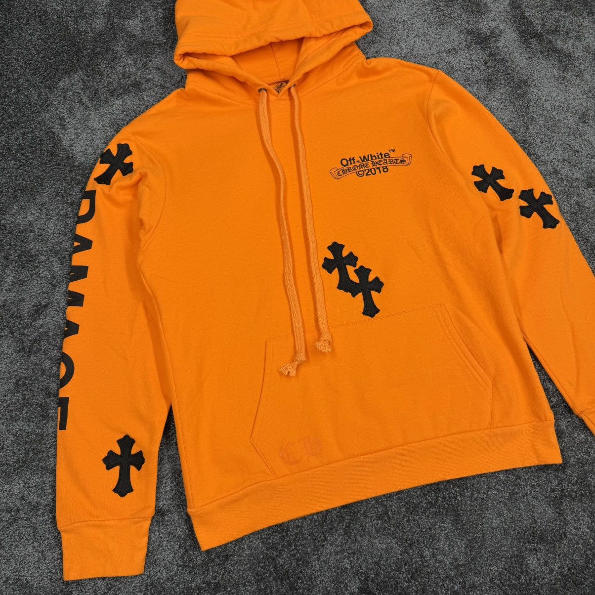 Chrome Hearts Chrome Hearts Off White Virgil Abloh F&F Patches Hoodie Size US M / EU 48-50 / 2 - 4 Thumbnail