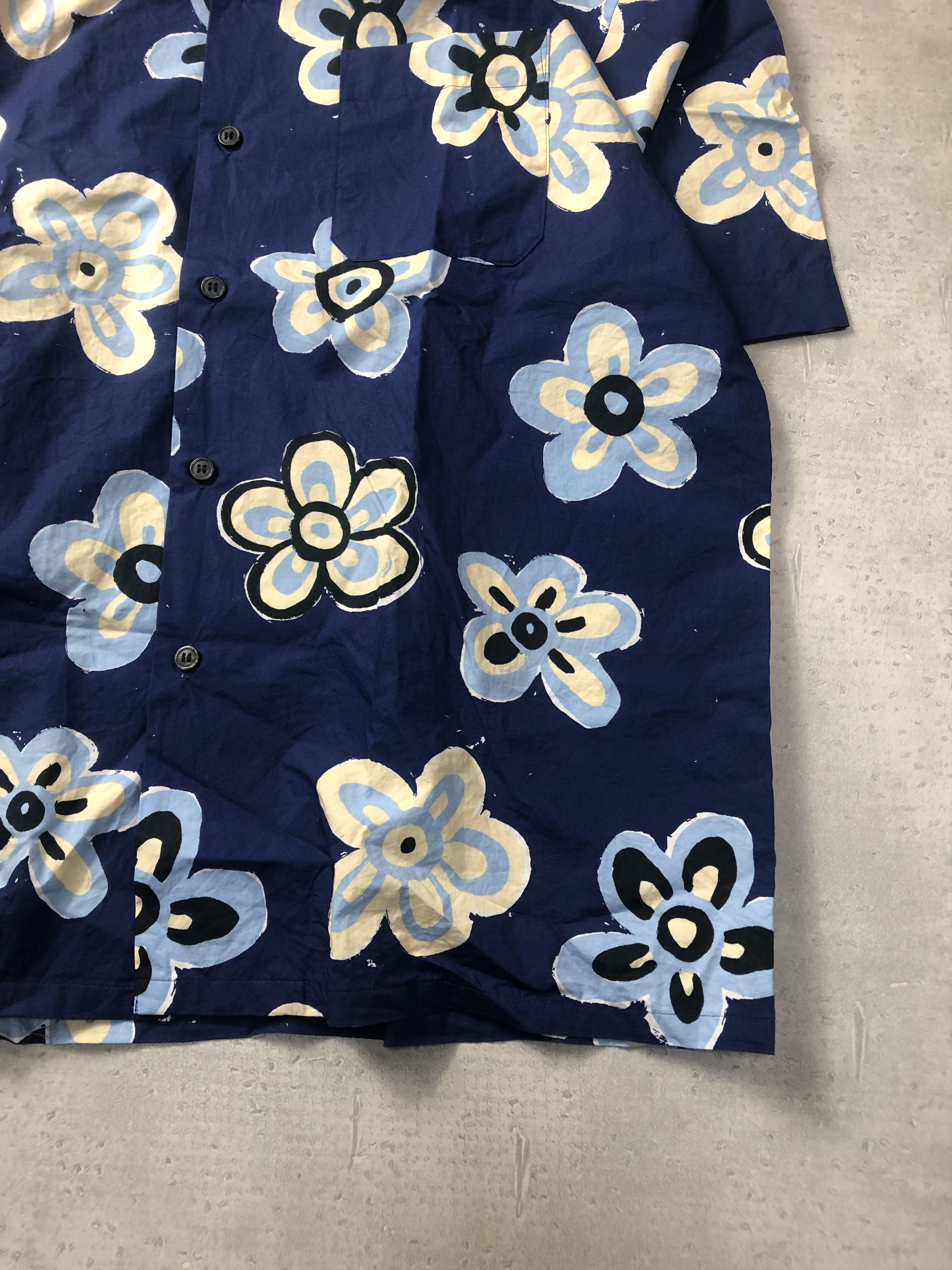 Marni oversized casual floral uniqlo shirt size medium shops