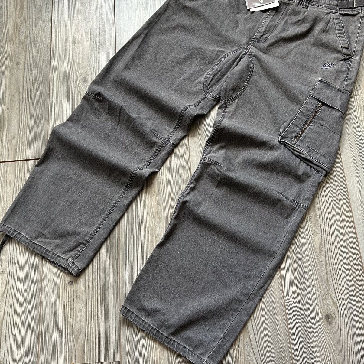 Nike × Vintage NWT Vintage Nike Faded Cargo Pants Travis Scott Style Size US 34 / EU 50 - 6 Thumbnail