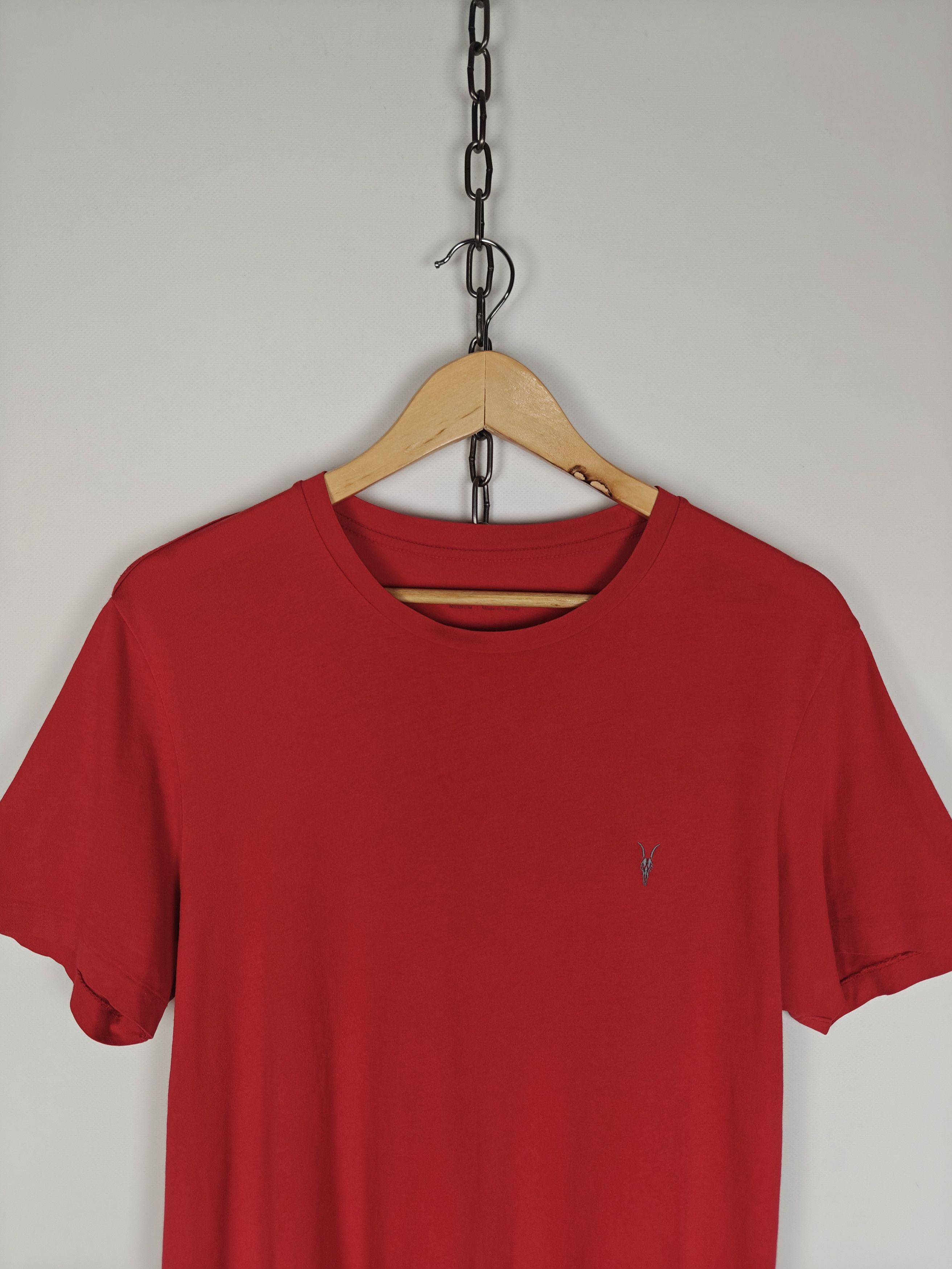 Allsaints Allsaints T-Shirt Tonic SS Crew Red size M Size US M / EU 48-50 / 2 - 2 Thumbnail