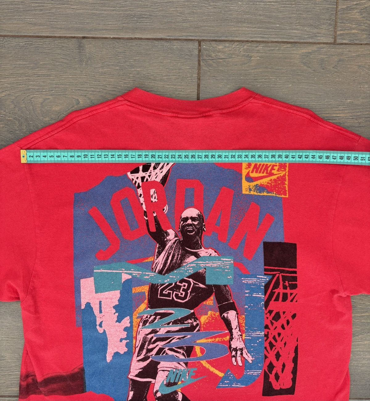 Nike Nike Jordan 23 Single Stitch Double Sided Made in USA TShirt Size US L / EU 52-54 / 3 - 15 Thumbnail