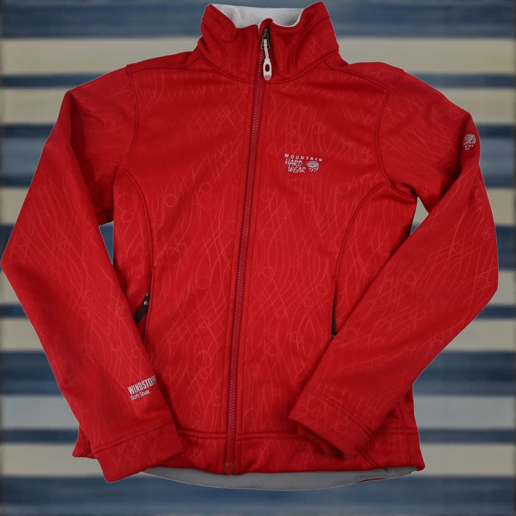 Mountain Hardwear VINTAGE Mountain Hardwear Windstopper Soft Shell Adventure Jacket Womens XS Red Size XS / US 0-2 / IT 36-38 - 1 Thumbnail