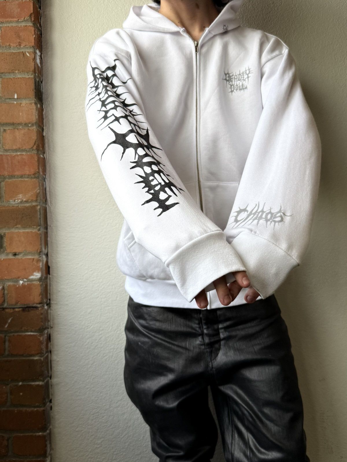 Deadly Doll Deadly Doll X Ken Carson Chaos Zip Up Hoodie Size US L / EU 52-54 / 3 - 2 Thumbnail