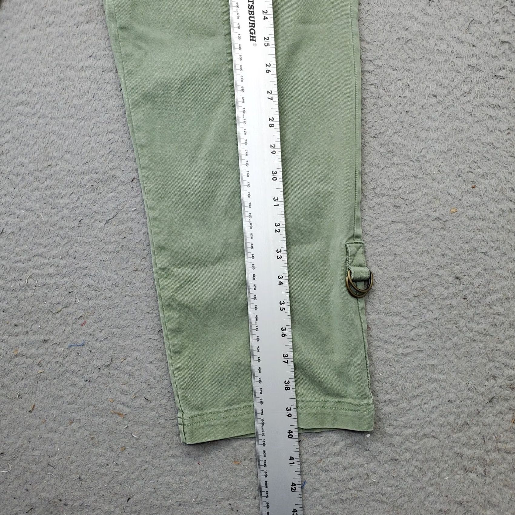 Soft Surroundings Soft Surroundings Pull On Pants Womens M Green Straight Leg Elastic Waist Pockets Shirt? Size 32" / US 10 / IT 46 - 3 Thumbnail