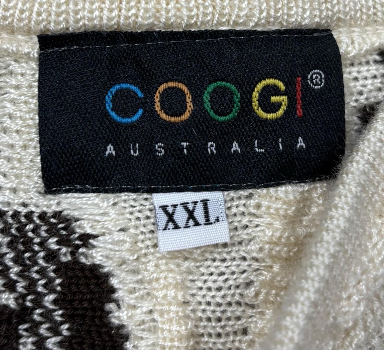 Coogi Coogi Sweater Mens 2XL Cotton 3D Knit Biggie Short Sleeve Size US XXL / EU 58 / 5 - 2 Thumbnail