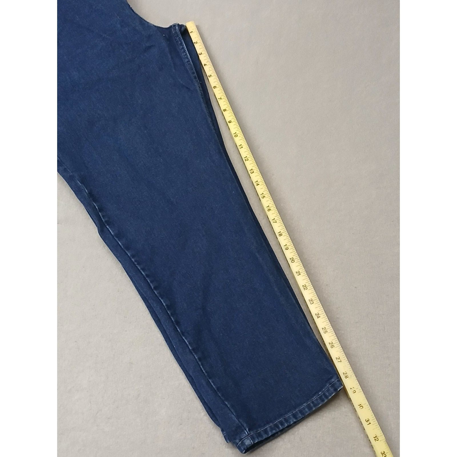 Other Canton River Blues (40x30) Relaxed Straight Blue Denim Jeans Size US 40 / EU 56 - 3 Thumbnail