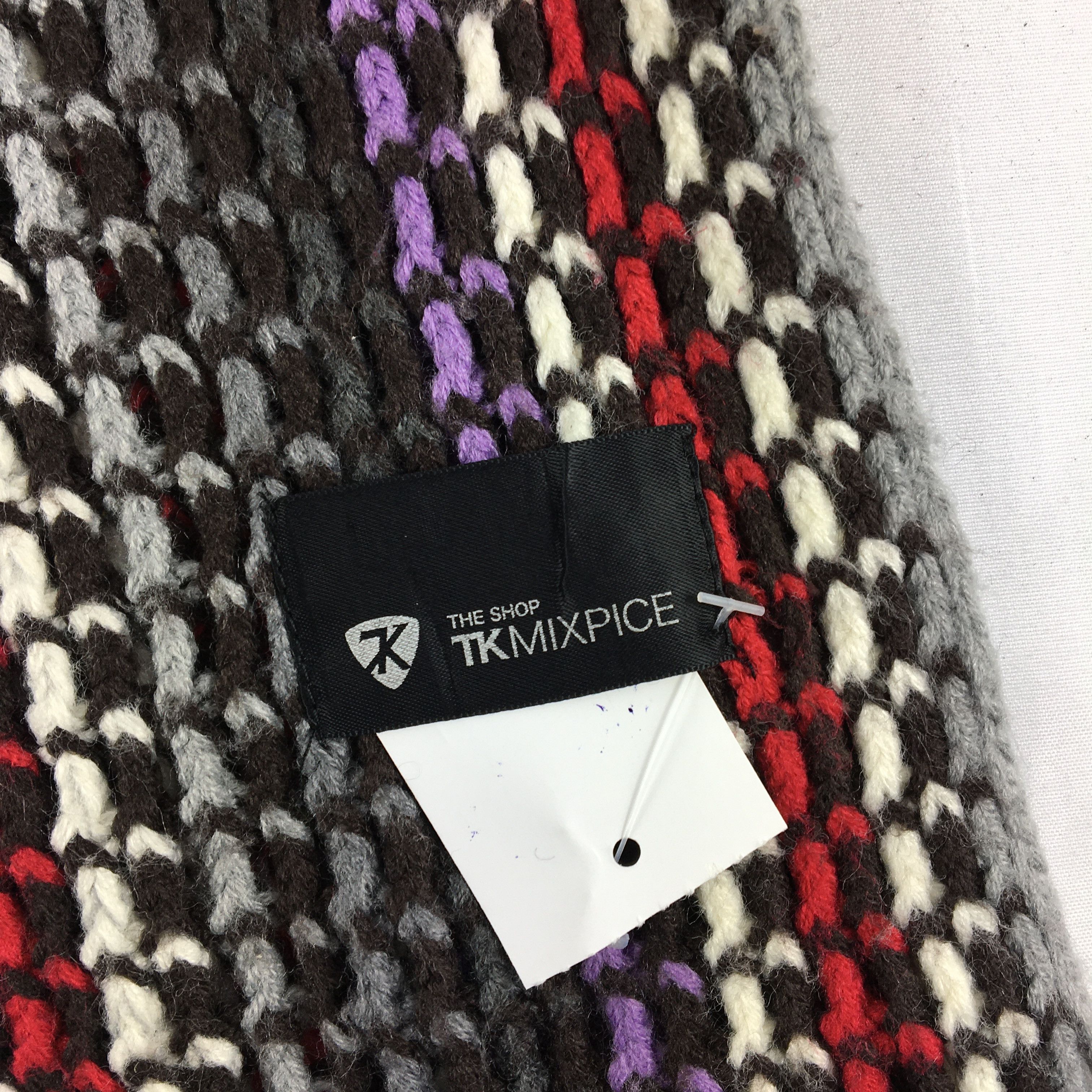 Takeo Kikuchi Vintage Takeo Kikuchi Scarf Muffler Wool Cashmere Scarves Size ONE SIZE - 4 Thumbnail