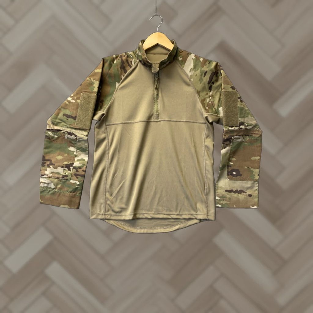 Propper Propper Winter Weight Combat Shirt Sz S Regular Long Sleeve Button-Up OCP 6.5 oz Nylon Cotton Ripstop Pockets Men Size US S / EU 44-46 / 1 - 1 Thumbnail