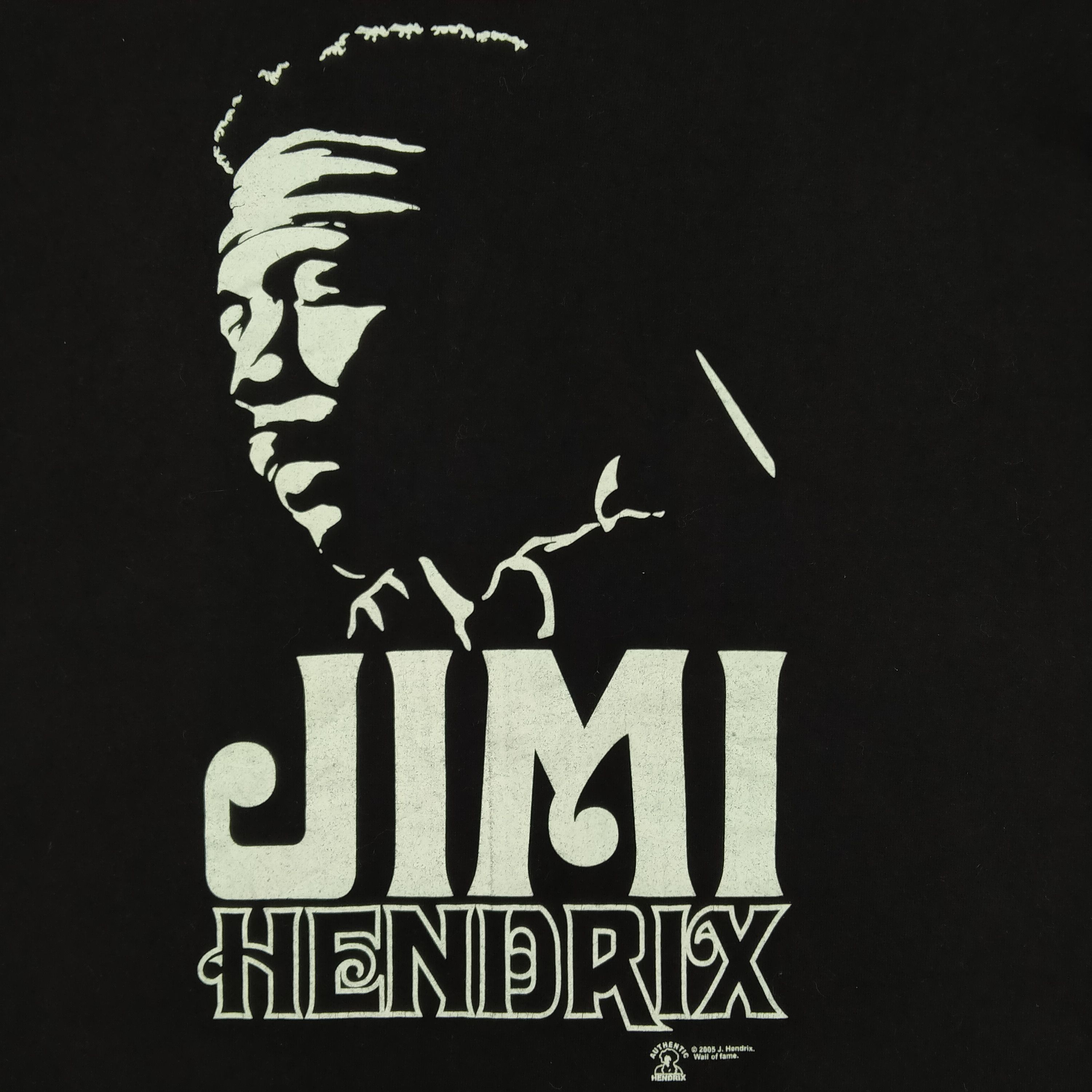 Band Tees Vintage Jimi Hendrix Wall Of Fame Medium Tshirt - G075 Size US S / EU 44-46 / 1 - 6 Thumbnail