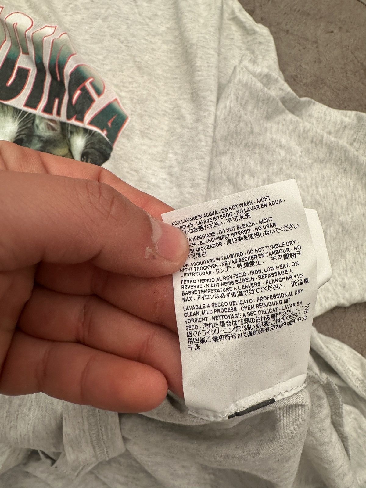 Balenciaga Balenciaga "Do It Yourself T" Size US L / EU 52-54 / 3 - 8 Thumbnail