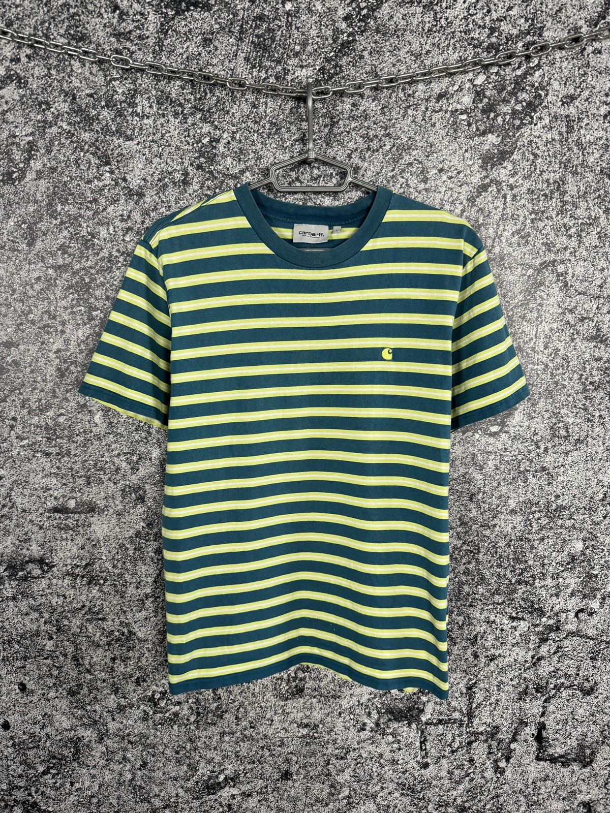 Carhartt Men’s Carhartt S/S Oakland Striped T-Shirt Streetwear Size L Size US L / EU 52-54 / 3 - 1 Thumbnail