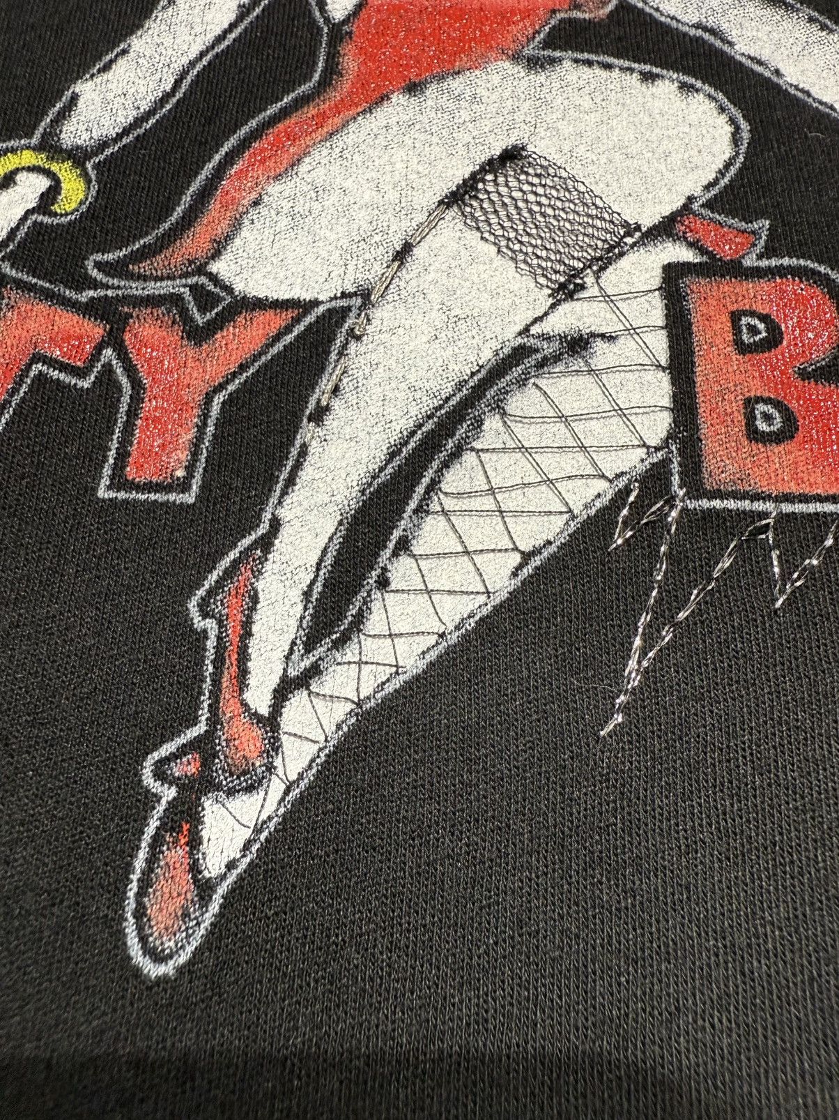 Saint Laurent Paris SAINT LAURENT Betty Boop Embroidered Tee M Size US M / EU 48-50 / 2 - 5 Thumbnail