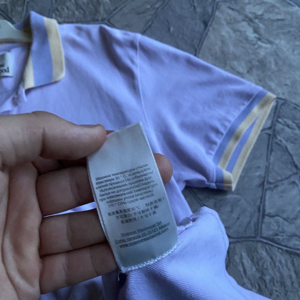 Vivienne Westwood Vivienne Westwood Polo T-Shirt Vintage Small Orb Logo Luxury Size US XL / EU 56 / 4 - 14 Thumbnail