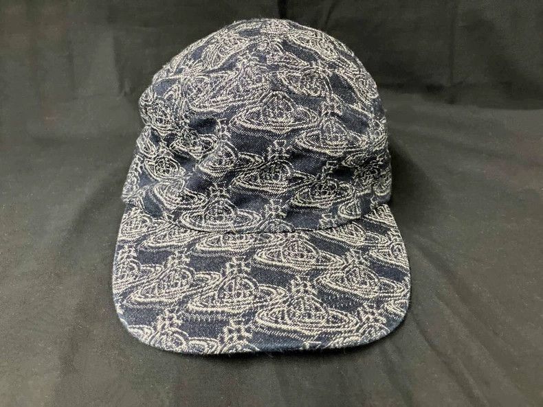 Vivienne Westwood Cowboy Saturn logo old duck tongue hat