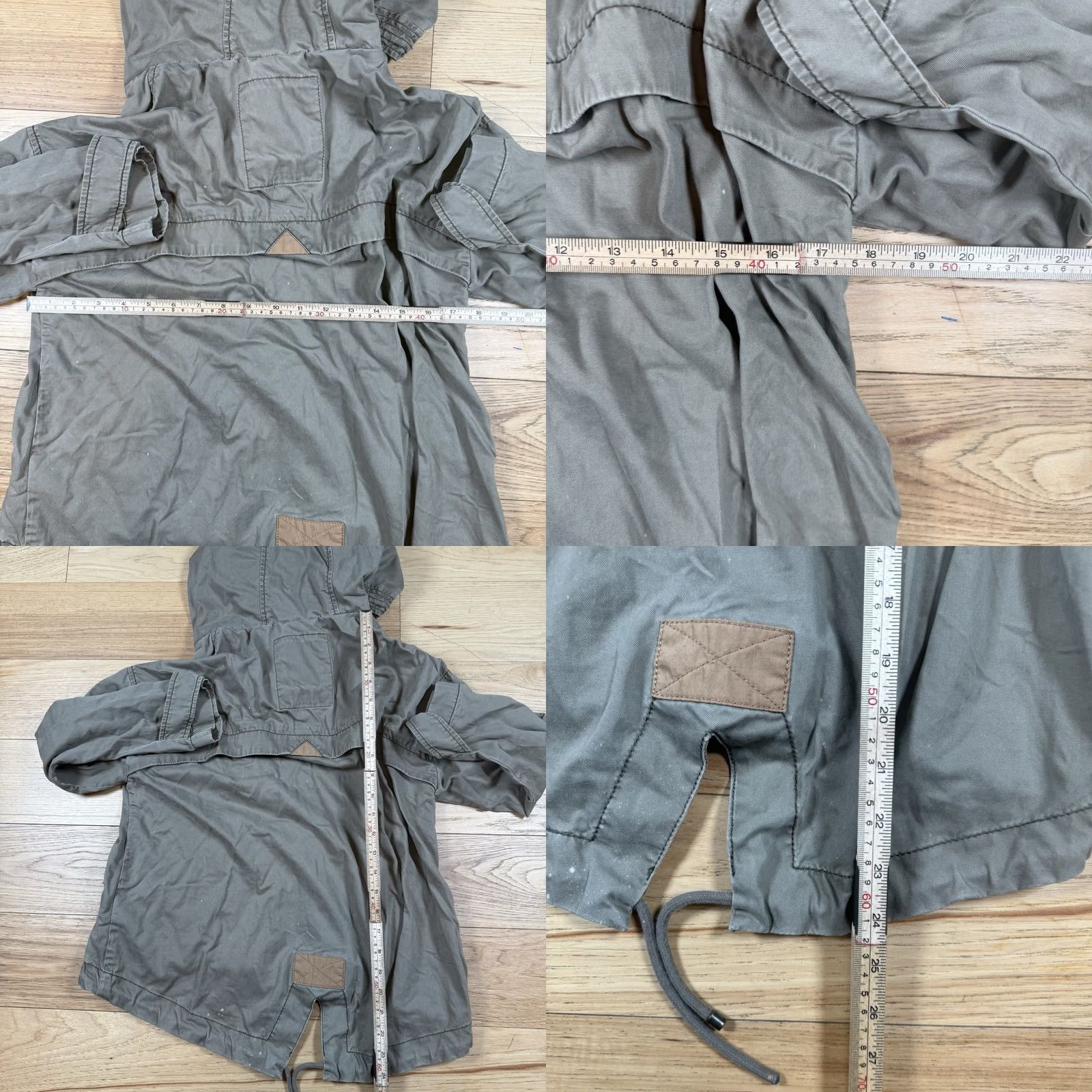 Abercrombie & Fitch VINTAGE Abercrombie & Fitch Military Jacket Women’s Small Green Zip Hood Y2K Jacket Womens Small Green Military Hooded Size S / US 4 / IT 40 - 8 Thumbnail
