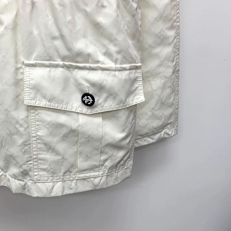 Louis Vuitton Louis Vuitton 24 beige logo jacquard full print mulberry s Size XS / US 0-2 / IT 36-38 - 4 Thumbnail