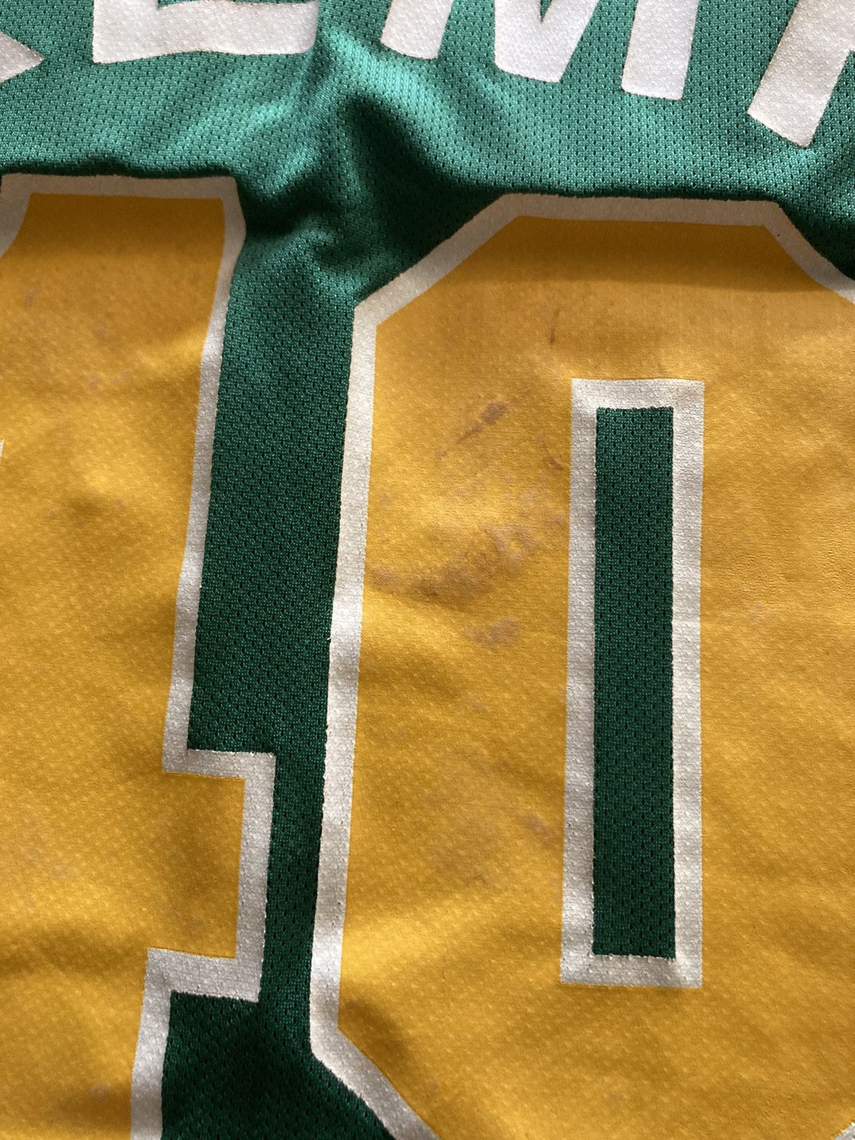 Champion × NBA × Vintage 90s Champion Seattle Supersonics Shawn Kemp 40 Jersey Size US M / EU 48-50 / 2 - 6 Thumbnail