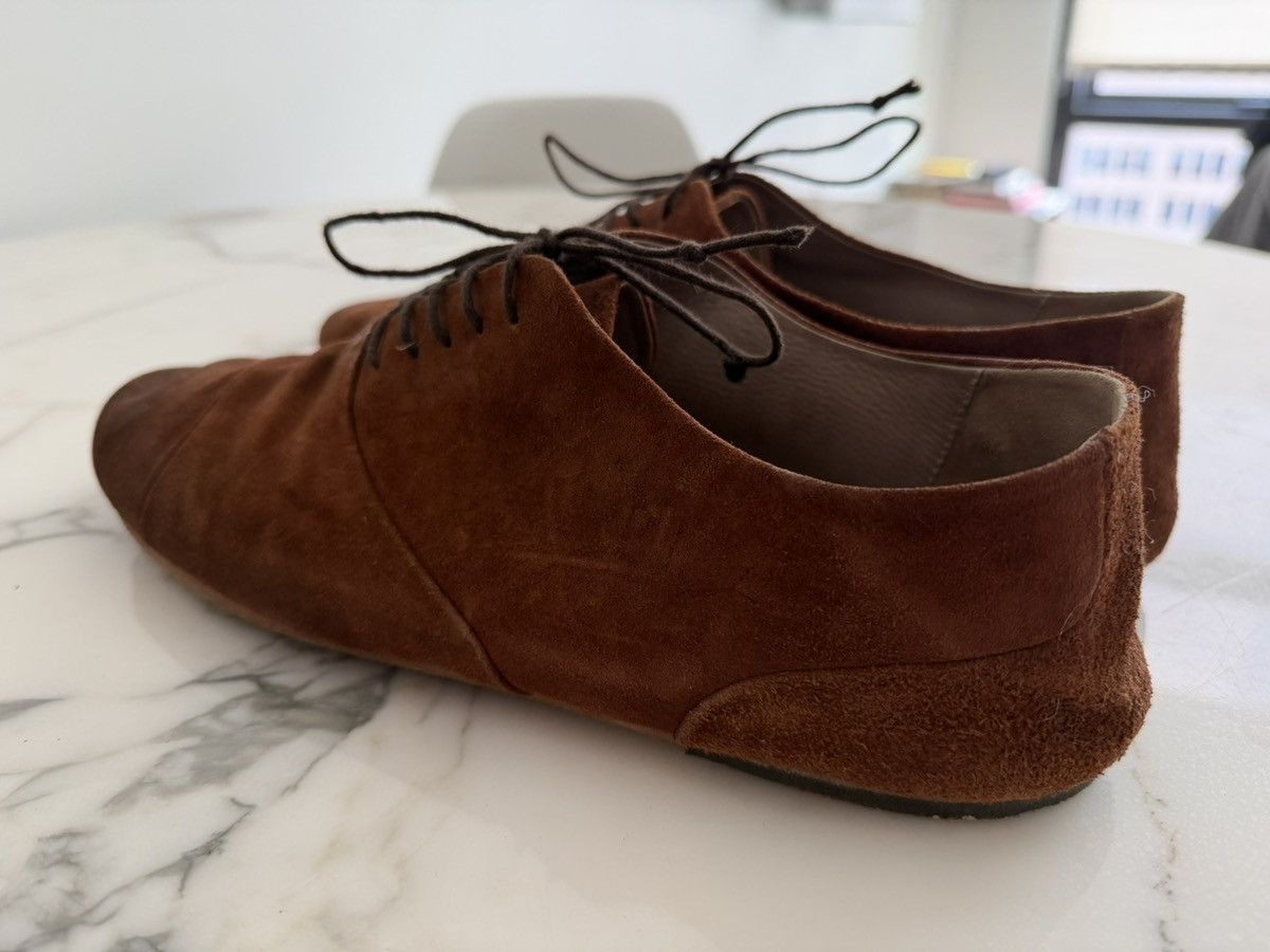 Marsell Brown Suede Leather Derby Size US 10 / EU 43 - 3 Thumbnail