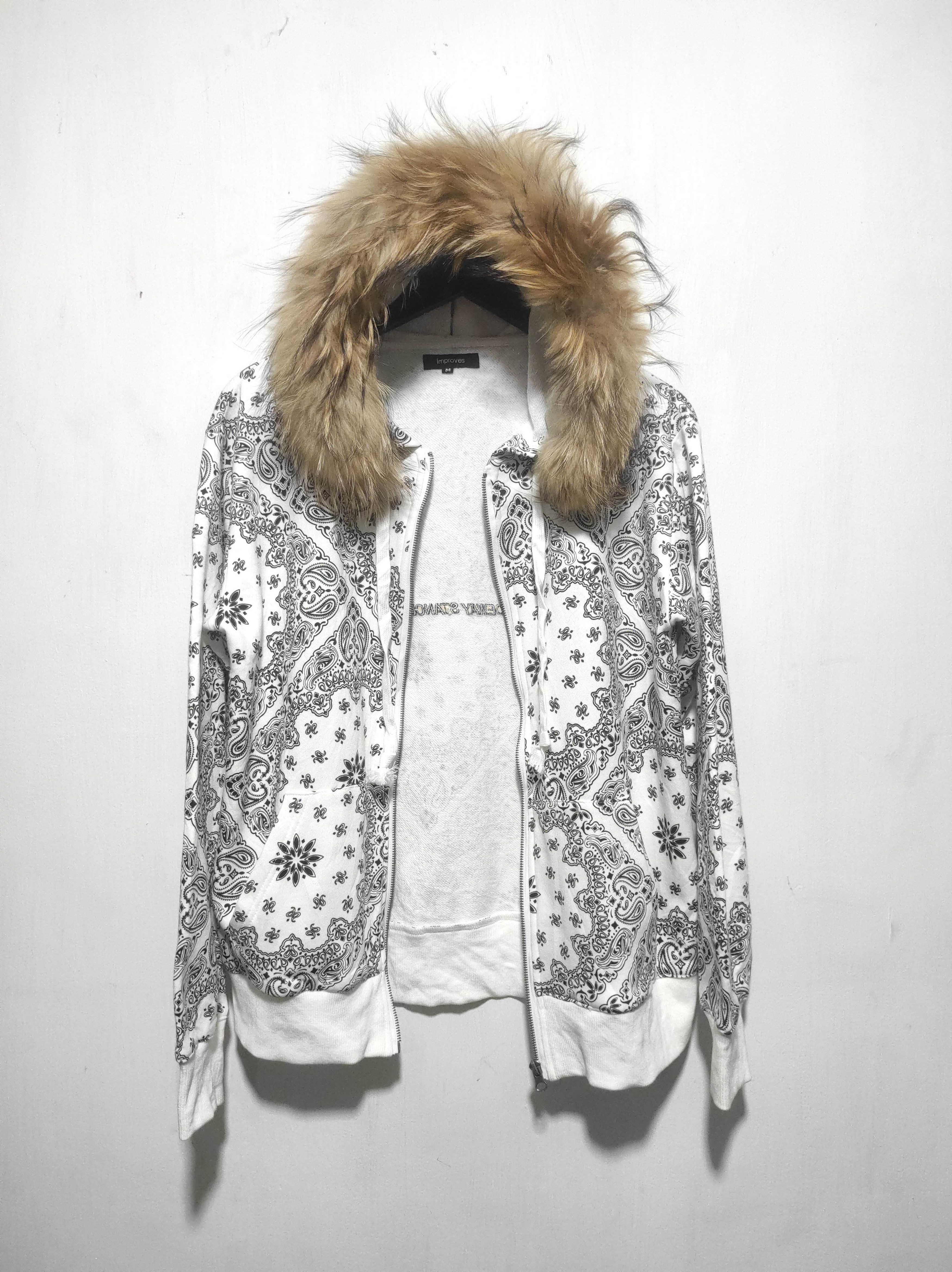 If Six Was Nine Improves Bandana Fur Hoodie i6w9 LGB Kapital style Size US M / EU 48-50 / 2 - 10 Thumbnail