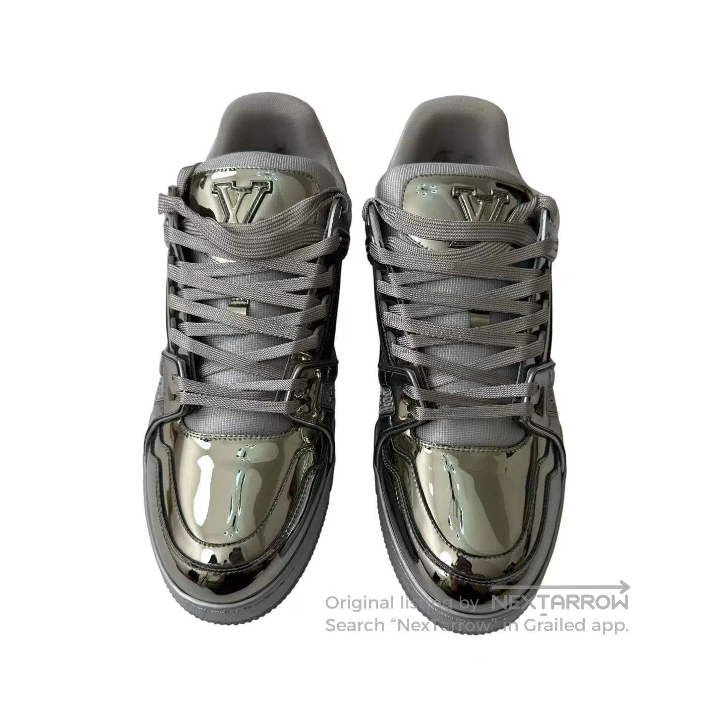 Louis Vuitton Louis Vuitton Liquid Mirror Silver| Size US 9 / EU 42 - 2 Thumbnail
