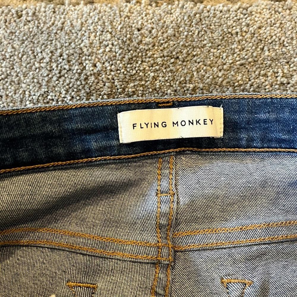 Designer Flying monkey denim jeans Size 30" / US 8 / IT 44 - 4 Thumbnail