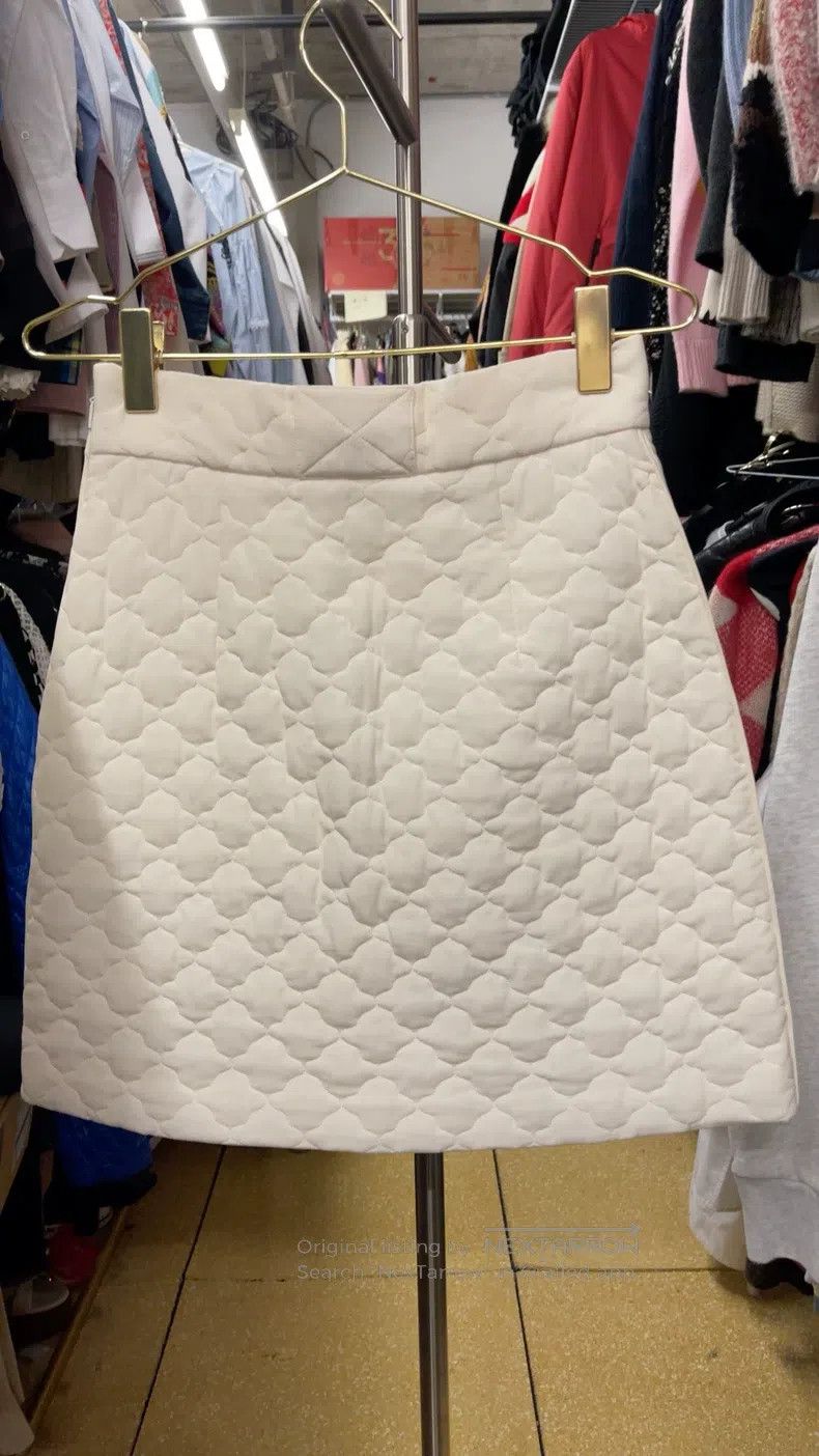 Fendi Fendi White Short Skirt, Comfortable Fabric Size 26" / US 2 / IT 38 - 4 Thumbnail