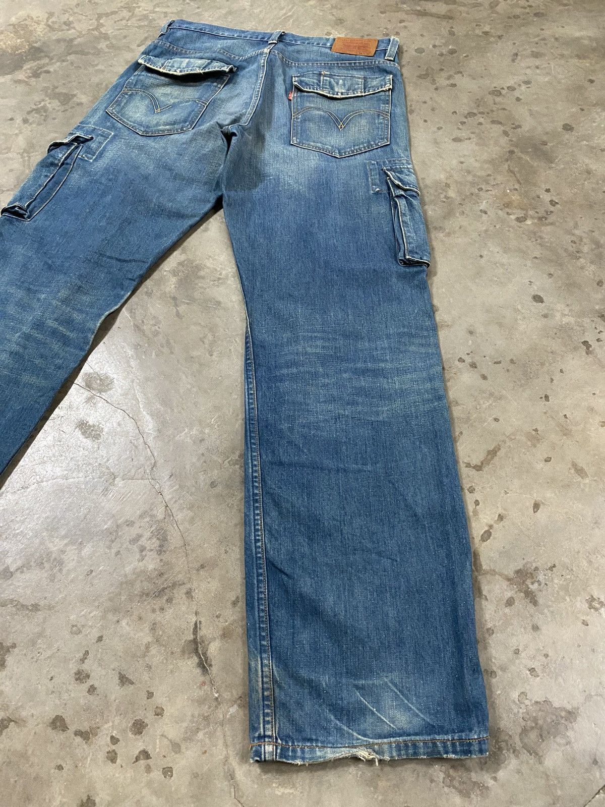 Levi's Vintage Levis Cargo Denim @286 imn Size US 34 / EU 50 - 5 Thumbnail