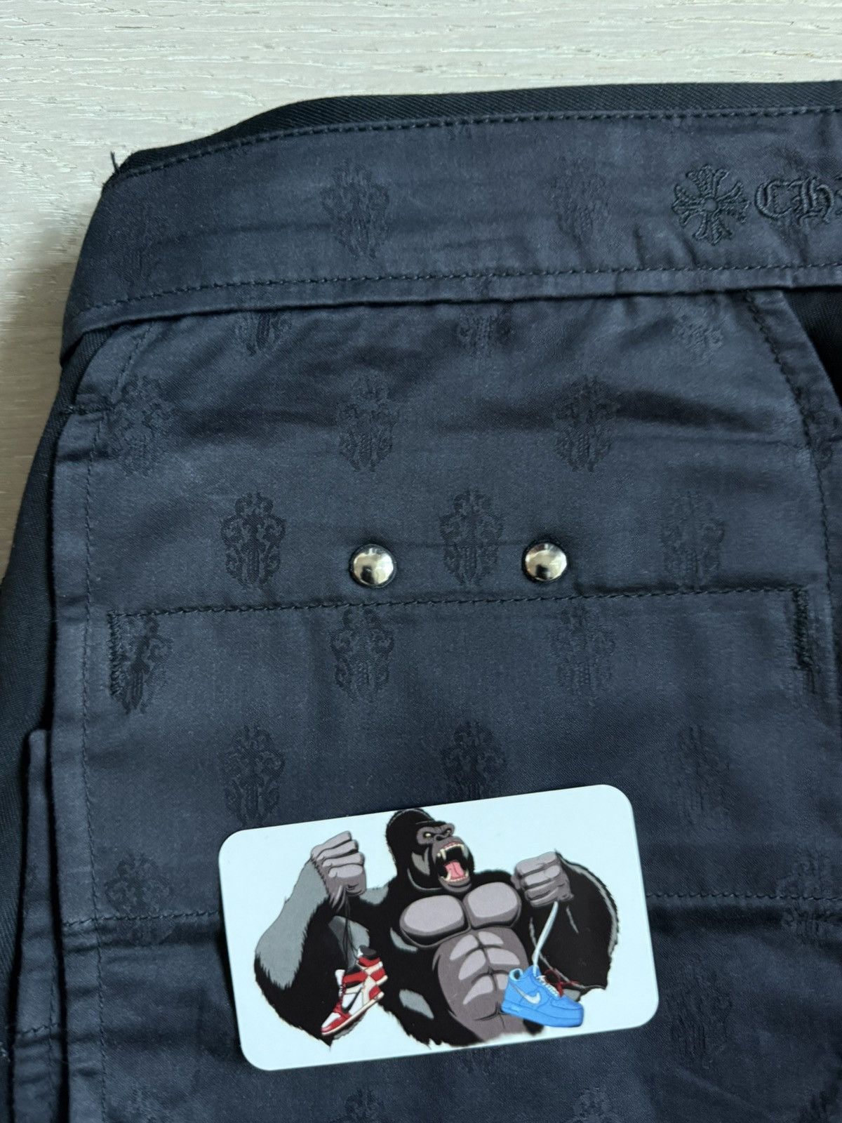 Chrome Hearts Chrome Hearts Cross Patch Chino Pants Black/Camo Size US 33 - 16 Thumbnail